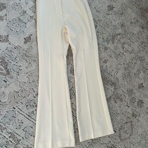 Zara Cream Flare Women's Pants